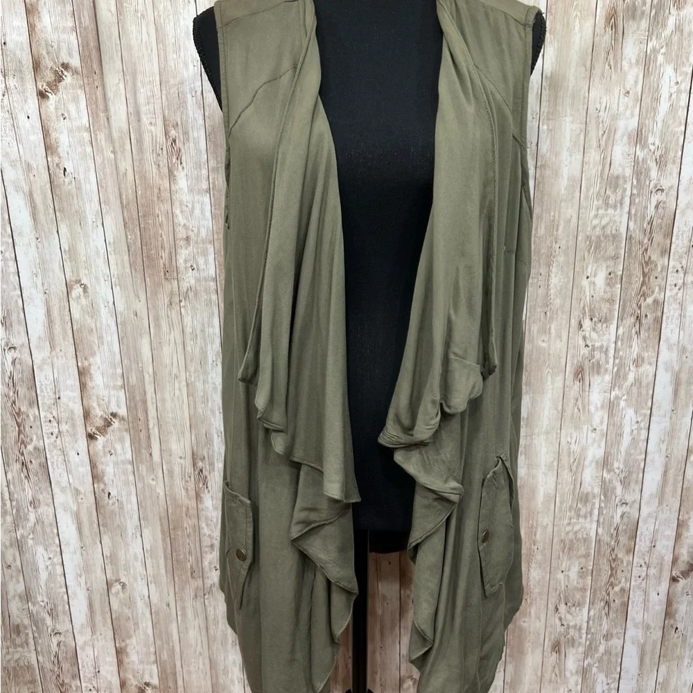 Cato Olive Green Women's Vest‎